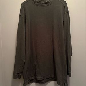 3/$15 Duluth Trading Co Men's Longtail T-Shirt Black L Long Sleeve Relaxed Fit